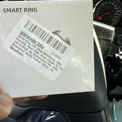 SMART RING SILVER FINISH Size 10