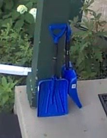 2 Small Kid Size Shovels