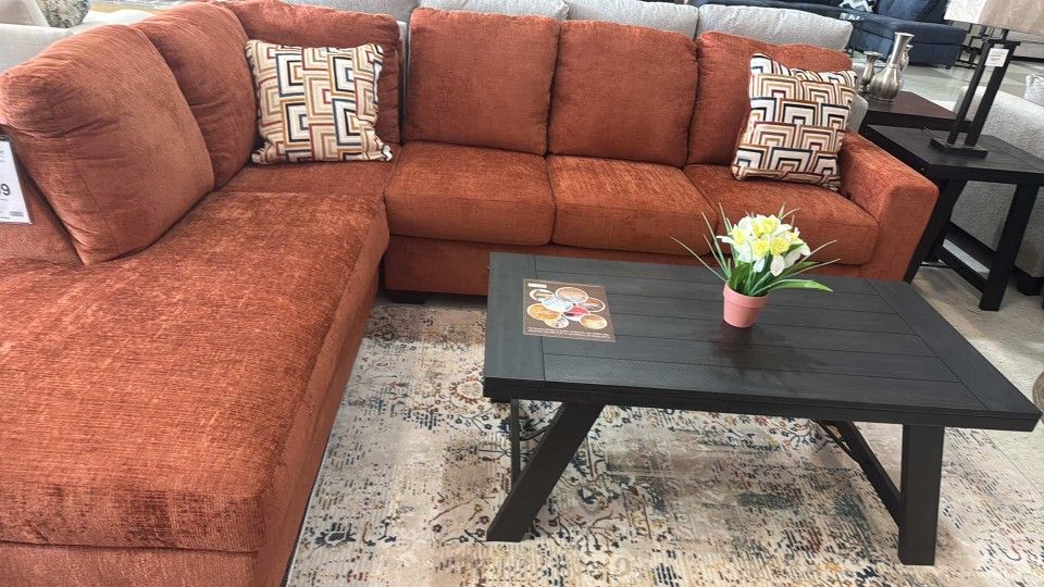 OM• $38 Initial • Brand New Aviemore Sectional With Chaise