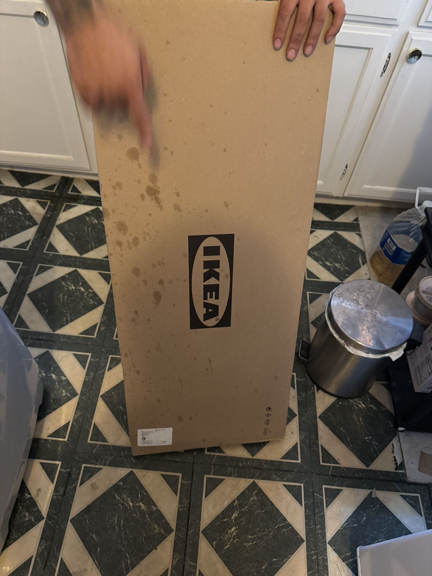 Floating Breakfast Table/shelf with 2 Chairs 