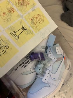 Jordan 1 retro high Virgil abloh Archive Alaska size 12M