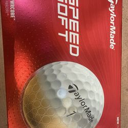 TaylorMade SpeedSoft Golf Balls – New (Dozen)