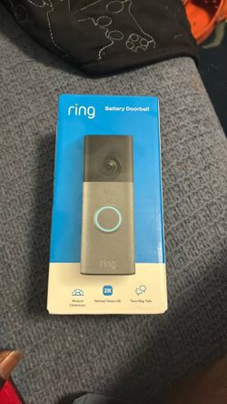 Brand new ring camera