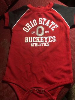 Ohio State buckeyes onesies
