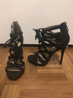 Black heels
