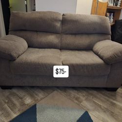 Dark Gray Loveseat