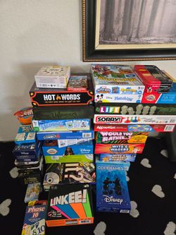 Assorsted Board games $30 for ALL