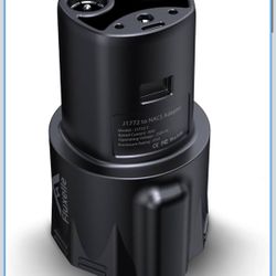 🌼 J1772 to Tesla Charger Adapter, Max 80A/250V for Tesla only, Tesla Charging Accessories, Connecting to SAE J1772 Charging Stations, Compatible with