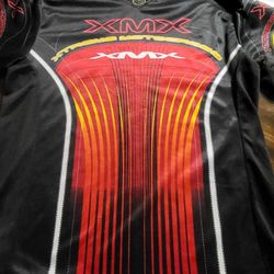 Athletic Works Men's Activewear Pullover Top M  XMX Extreme Motocross Mesh Sides