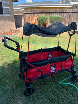 Mickey Mouse stroller wagon