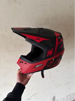 Dirt bike helmet