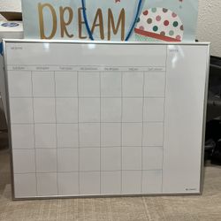 white board calendar