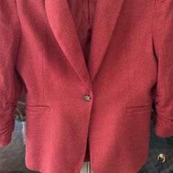Orange Blazer 