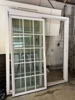 Retrofit sliding door