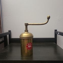 Vintage Solid Brass Indian SEVANAZHI (Pasta Maker) - w/1 Jali (Sieves)