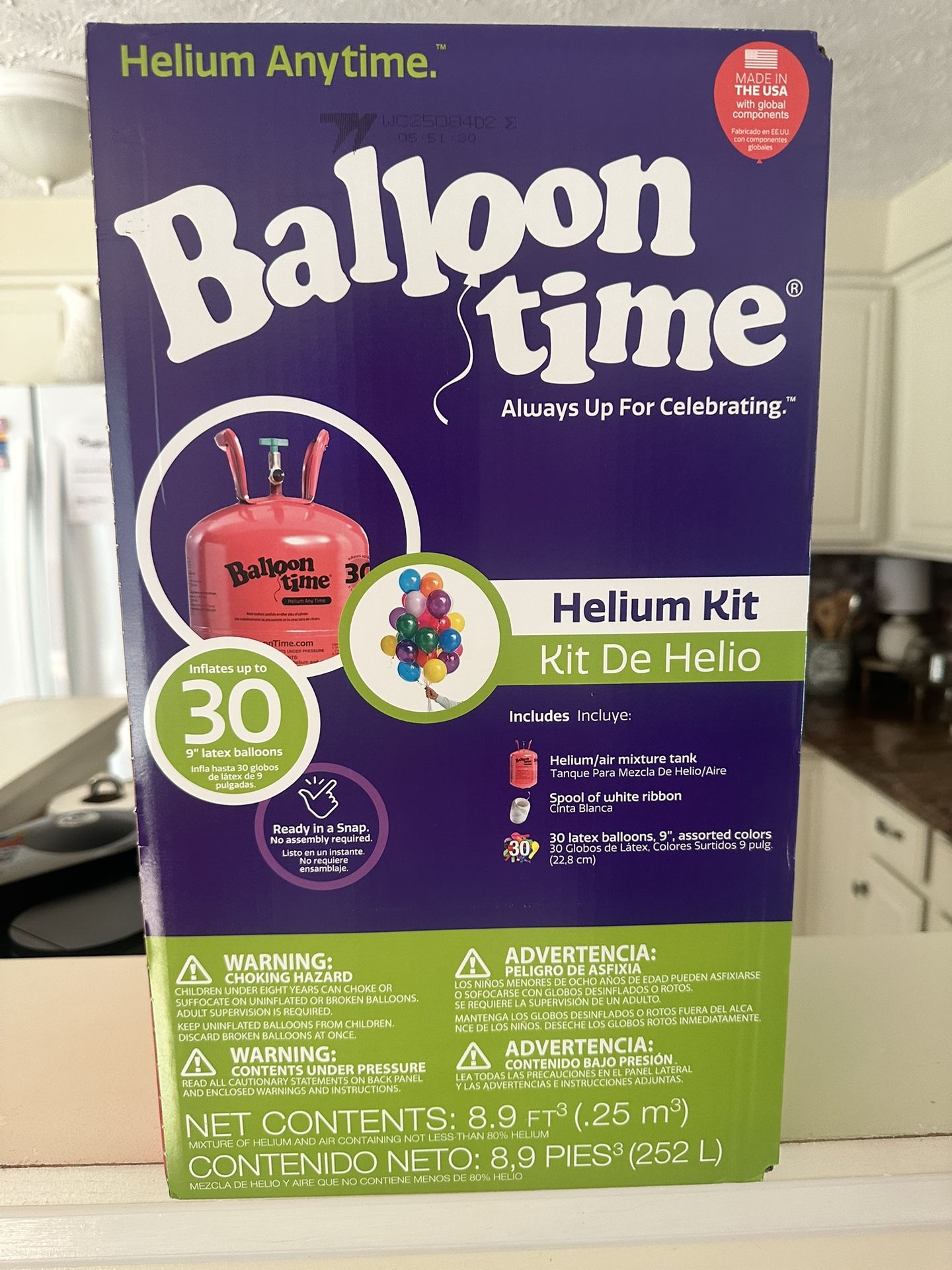 Balloon Time Helium Kit