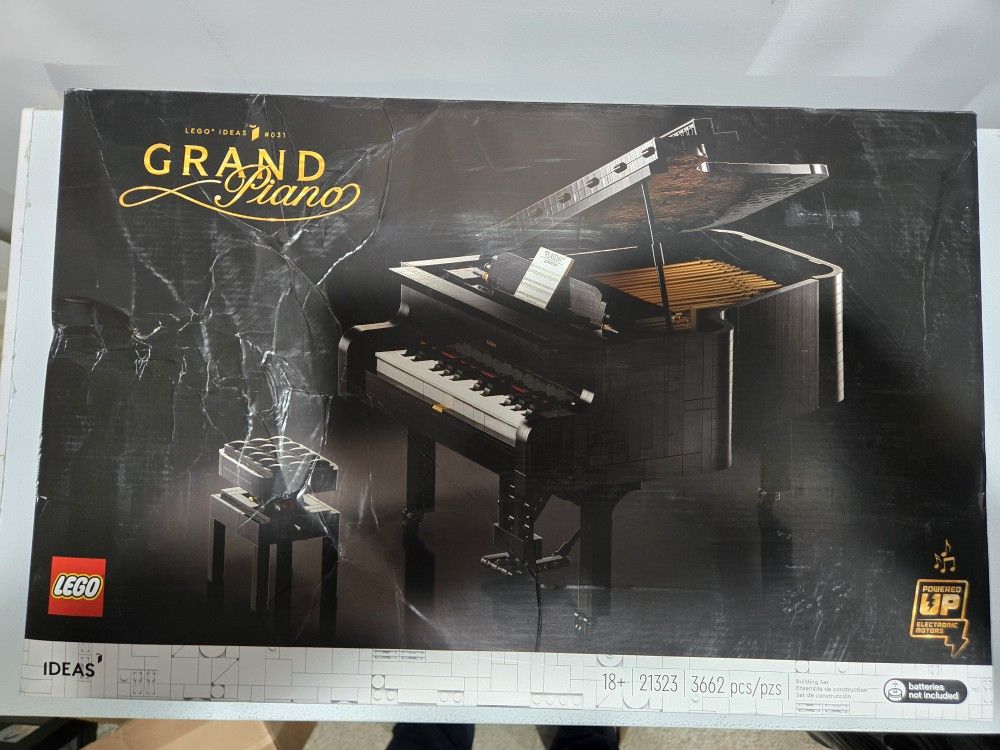 NEW LEGO IDEAS GRAND PIANO 21323