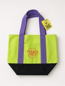 Trader Joe's Trick or Treat Canvas Tote Bag