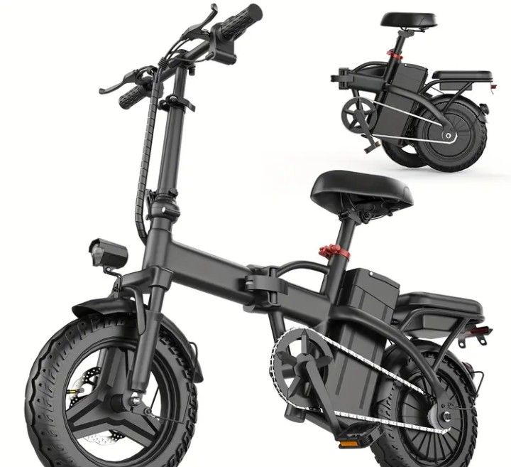 500W Offroad Folding Electric Bike for Adults