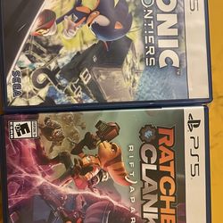 Sonic Frontiers & Ratchet N Clank Ps5 Games