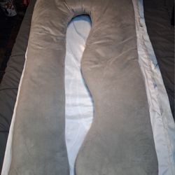 Grey pharmdoc u shape body pillow