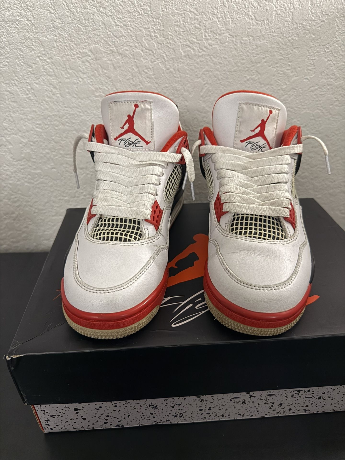 jordan 4s fire red