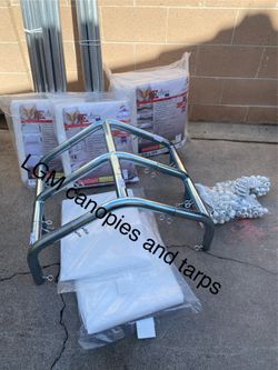 20x30’ enclosed canopy new for sale