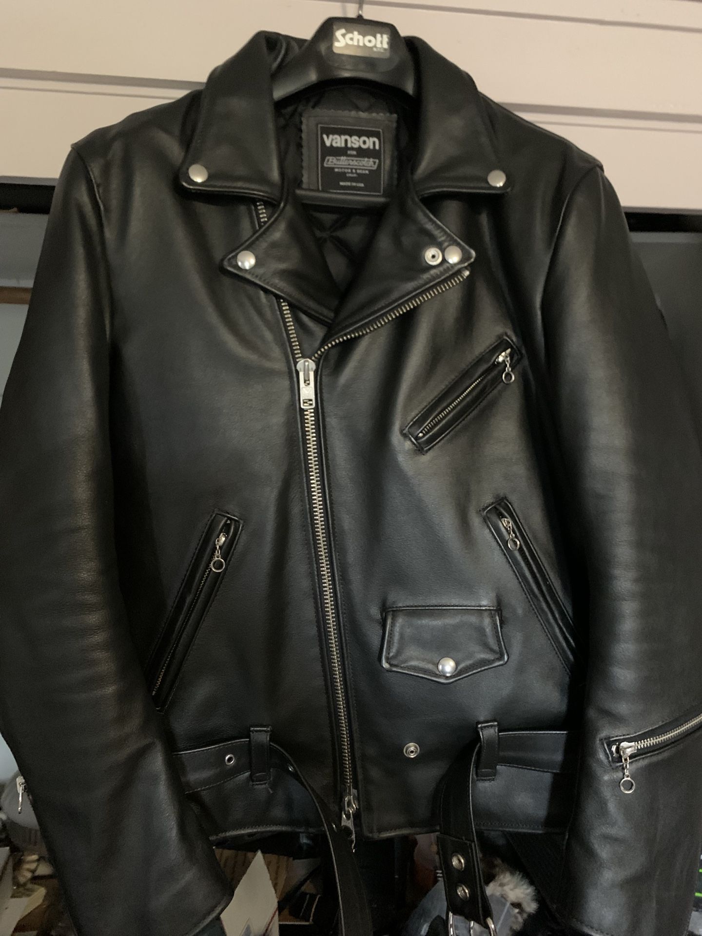 Vanson X Butterscotch medium Thruxton Jacket