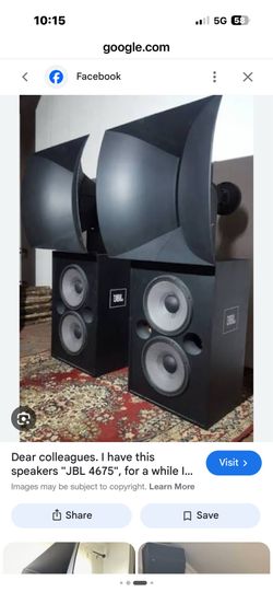 JBL theater speakers
