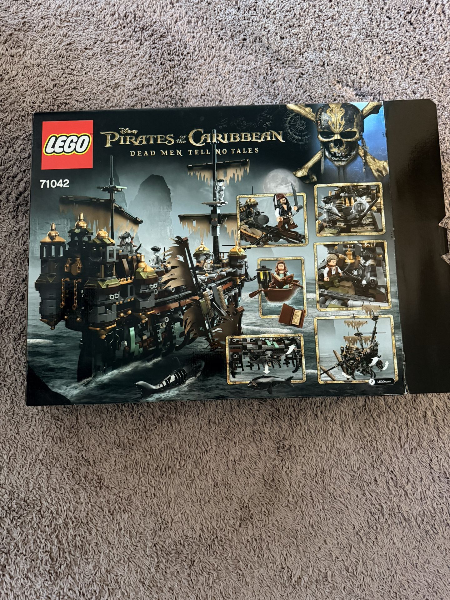 Lego Pirates Of The Caribbean Silent Mary 71042 ( Opened )