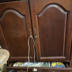 Wood Cabinet  