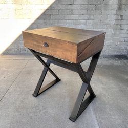 Industrial Small Writing Desk