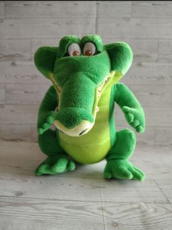 Disney Store Tick Tock Crocodile plush from Peter Pan