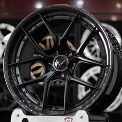 C8 Carbon Fiber Custom Wheels