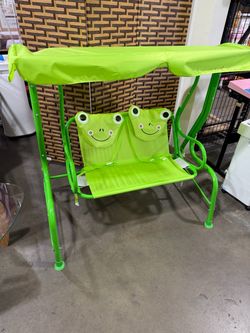 children's outdoor swing chair
