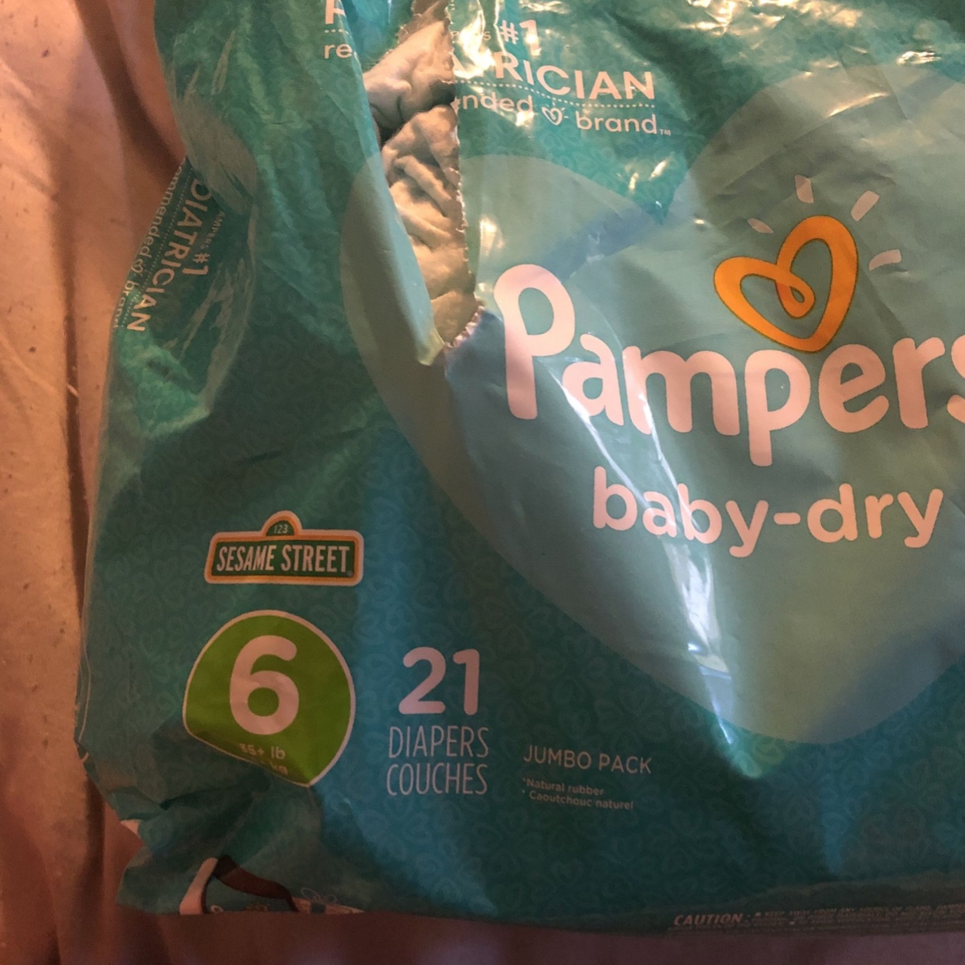 Pampers Size 6 