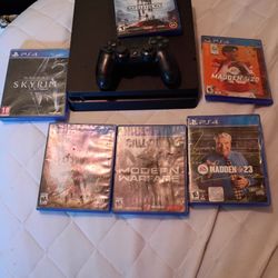 PlayStation With 6 Games 1 Controller 