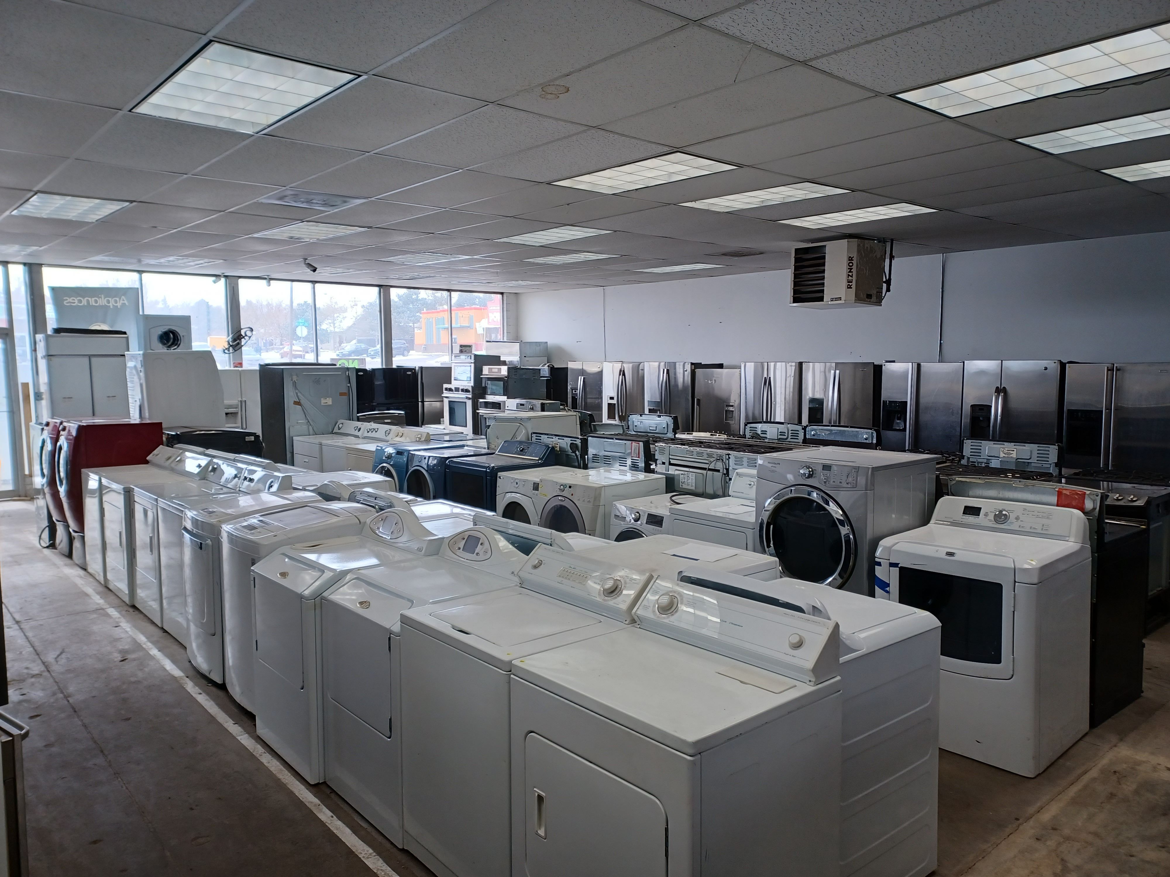 2 LOCATIONS  -USED APPLIANCES FOR SALE  -FREE DELIVERY -120 DAY WARRANTY 