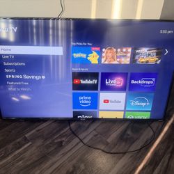 55in Roku Smart TV