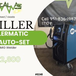 0248 – MILLER Millermatic 212 Auto-Set – MIG Welder / VITAL ARC WELDING