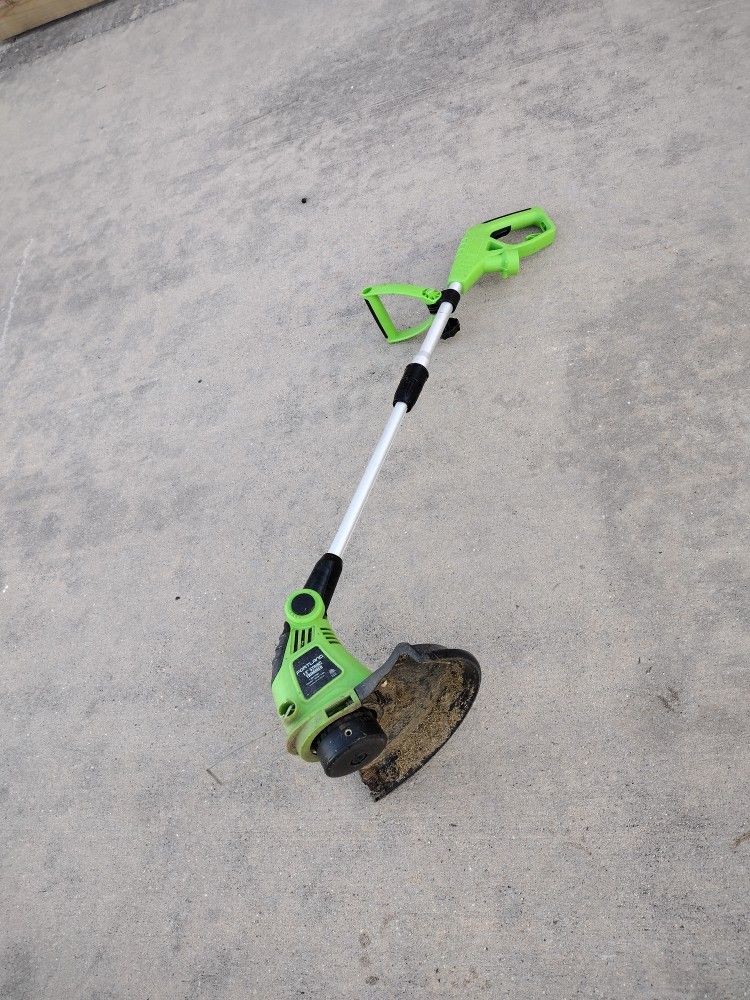 PORTLAND Corded 3.8 Amp 13 in. Electric String Trimmer Garden Lawn Weed Cutter