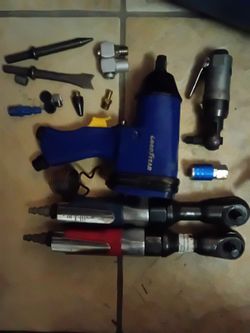 Goodyear air impact wrench,3/8 in air ratchet Campbell Hausfeld, Rockford ratchet wrench