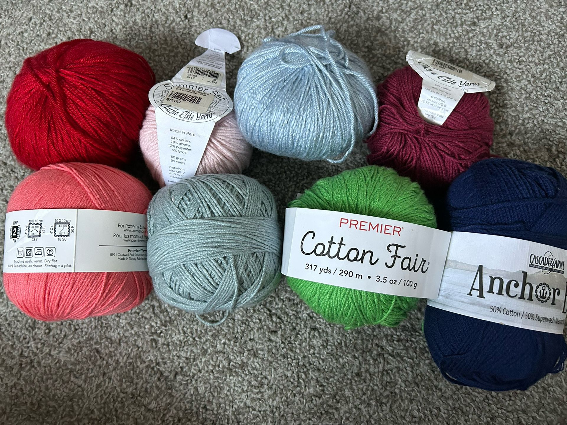 Cotton Blend Yarns