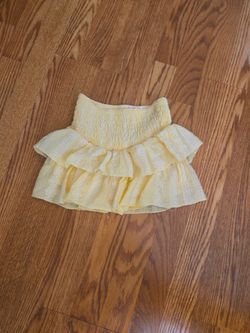 Girls skirt with shorts 4t