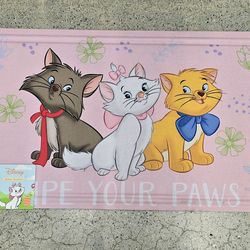 🎀 Aristocats Rubber Outdoor Mat 🎀