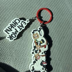 Chic Fil A Ornament And Keychain 