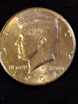 1991 D Kennedy Half Dollar