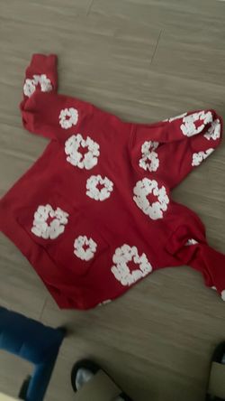 Red denim tears Medium