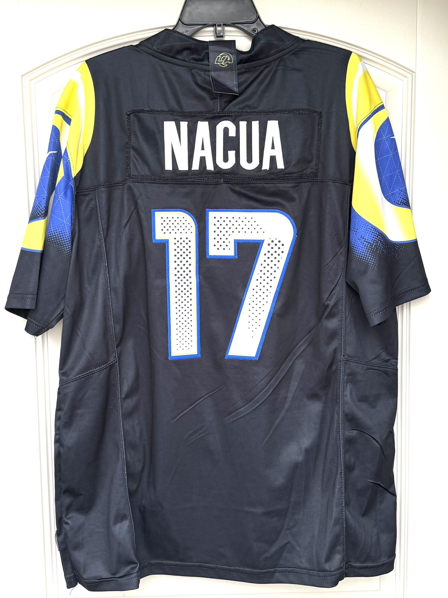 LARGE - LA RAMS #17 PUKA NACUA JERSEY