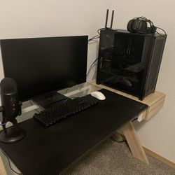 Full High-End Gaming & Work Setup — RX 9060 XT, 32 GB RAM, SSD + 4 TB HDD, Ready to Use! 